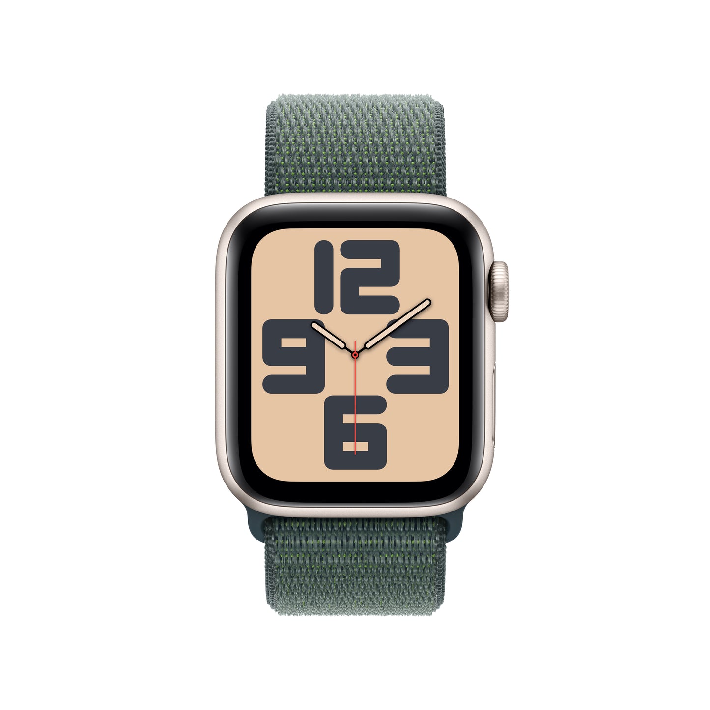 2024 Apple Watch SE 40 mm Starlight Aluminium Case Sport Loop