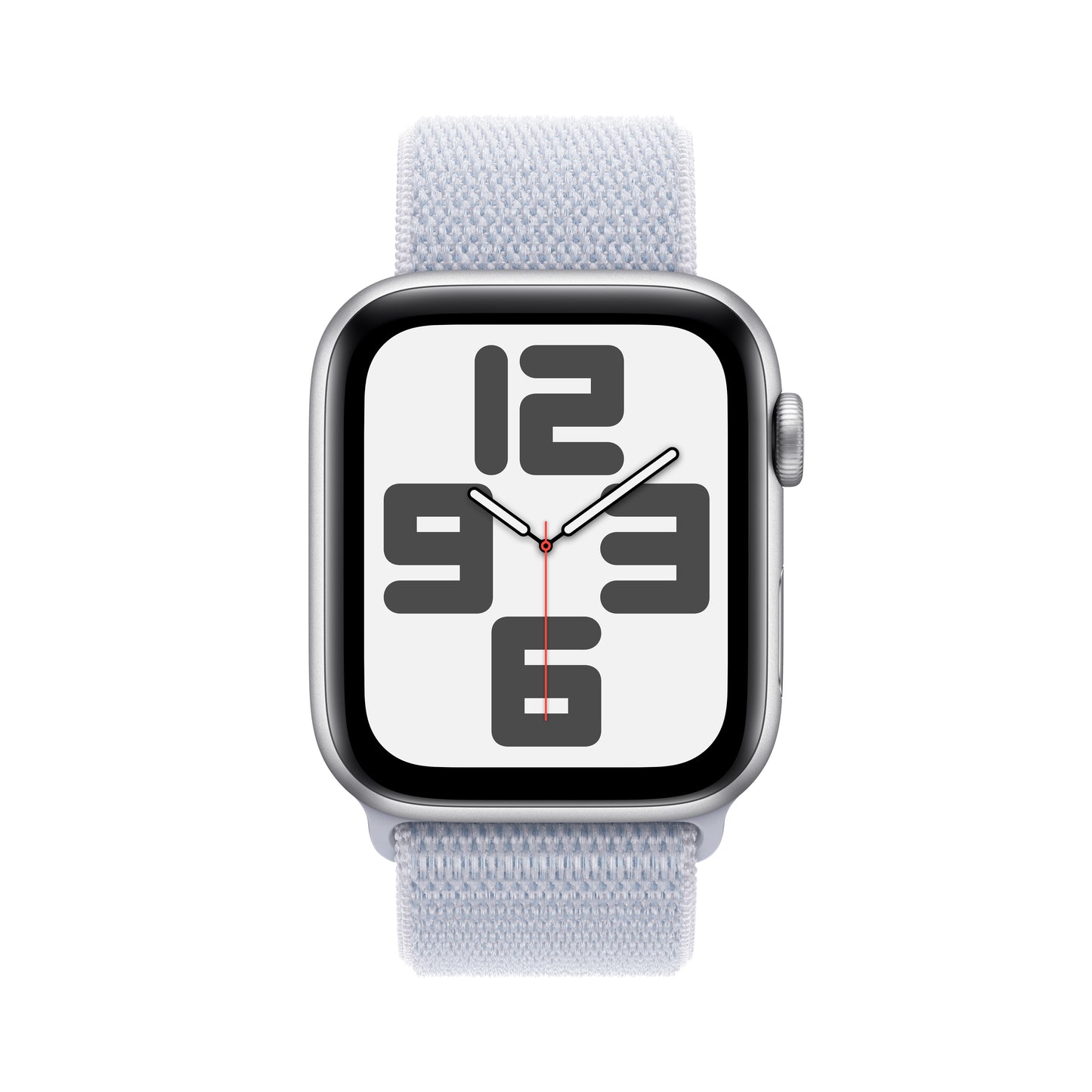 2024 Apple Watch SE 44 mm Silver Aluminium Sport Loop