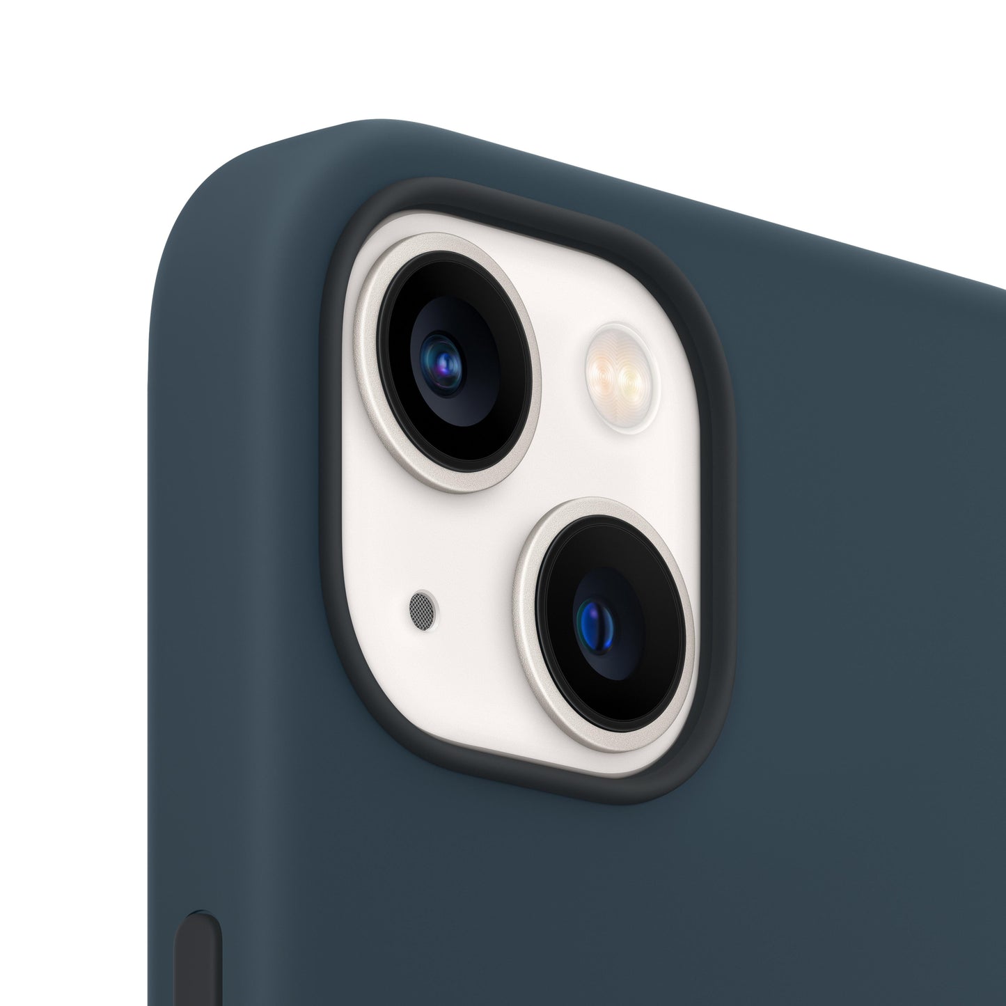 iPhone 13 Silicone Case with MagSafe – Abyss Blue