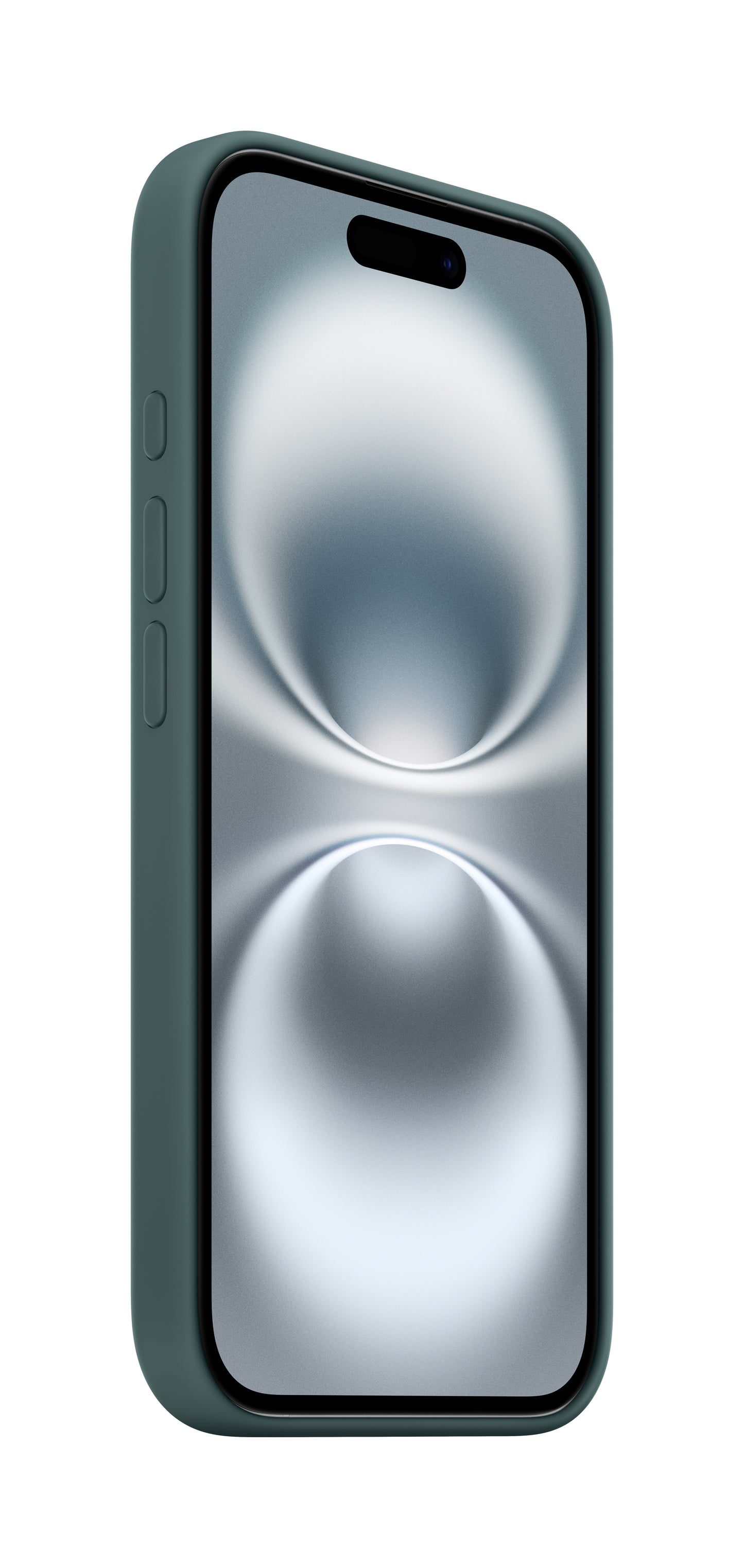 iPhone 16 Silicone Case Lake Green