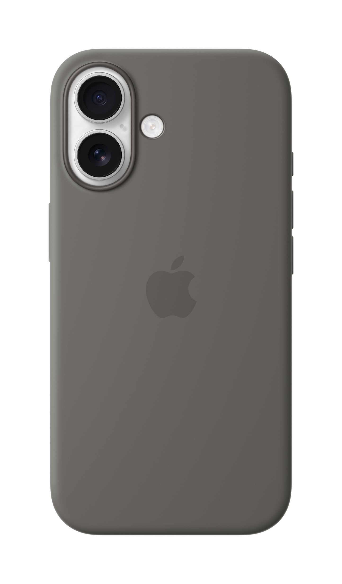 iPhone 16 Silicone Case Stone Gray