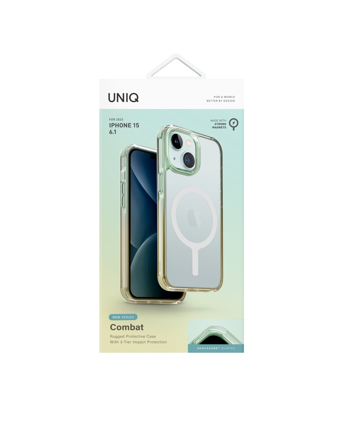IP15 COMBATDUO MAG GREEN YELLOW
