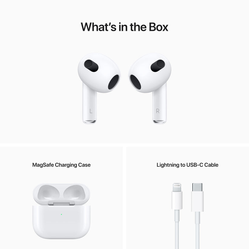 AirPods (3rd generation) with Lightning Charging Case – Digimap
