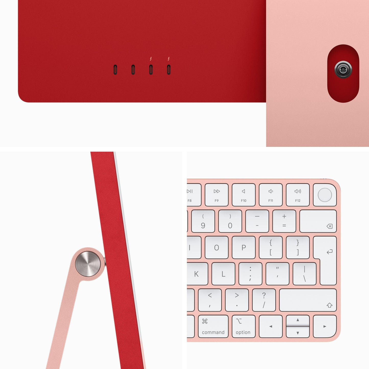 24-inch iMac with Retina 4.5K display: Apple M3 chip with 8‑core CPU and 10‑core GPU, 512GB SSD - Pink
