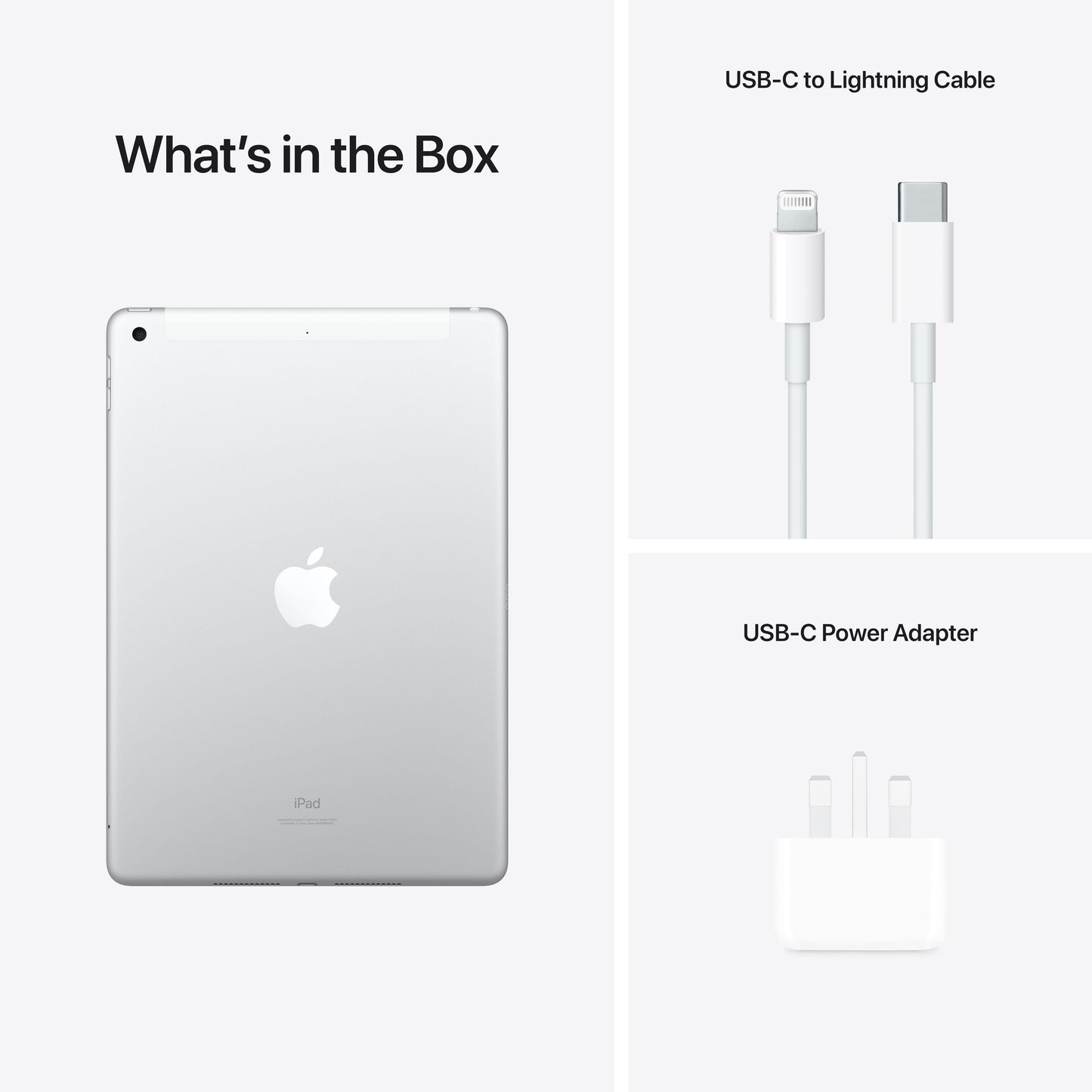 10.2-inch iPad Wi-Fi + Cellular 256GB - Silver (9th generation)