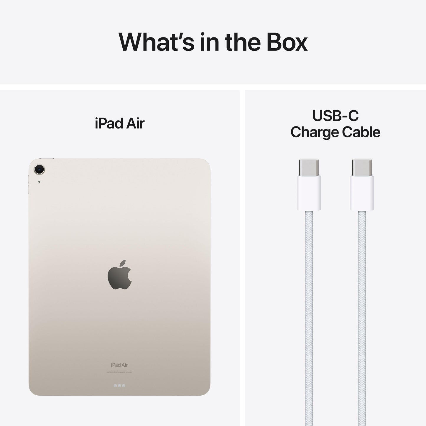 13-inch iPad Air Wi-Fi 1TB - Starlight (M2)