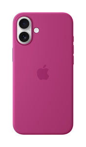 iPhone 16 Plus Silicone Case Fuchsia