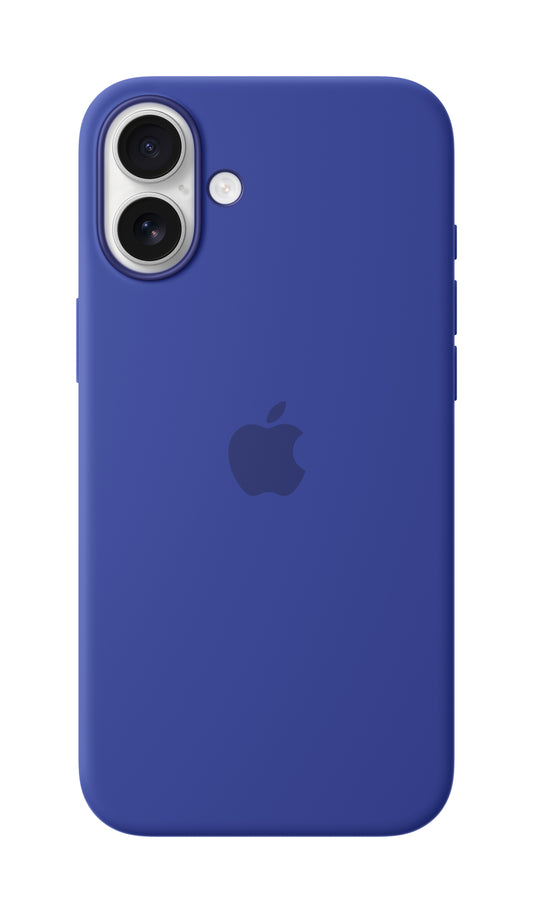 iPhone 16 Plus Silicone Case Ultramarine