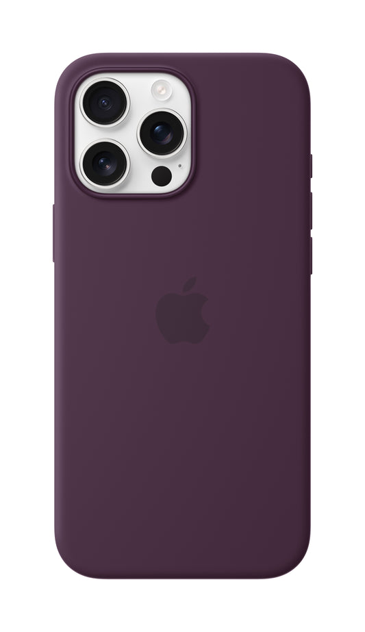 iPhone 16 Pro Max Silicone Case Plum