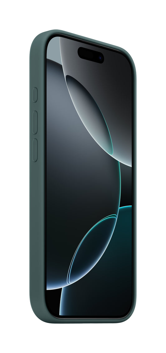 iPhone 16 Pro Silicone Case Lake Green