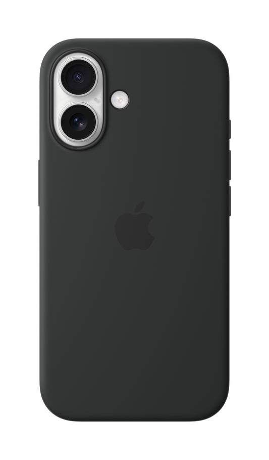 iPhone 16 Silicone Case Black