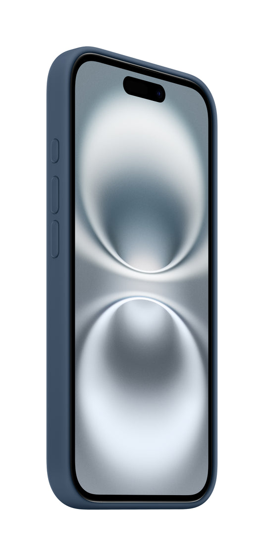 iPhone 16 Silicone Case Denim