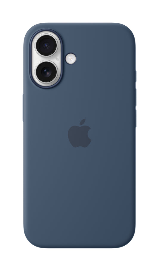 iPhone 16 Silicone Case Denim