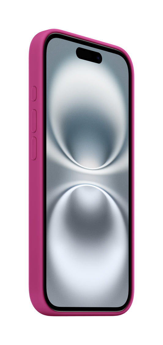 iPhone 16 Silicone Case Fuchsia