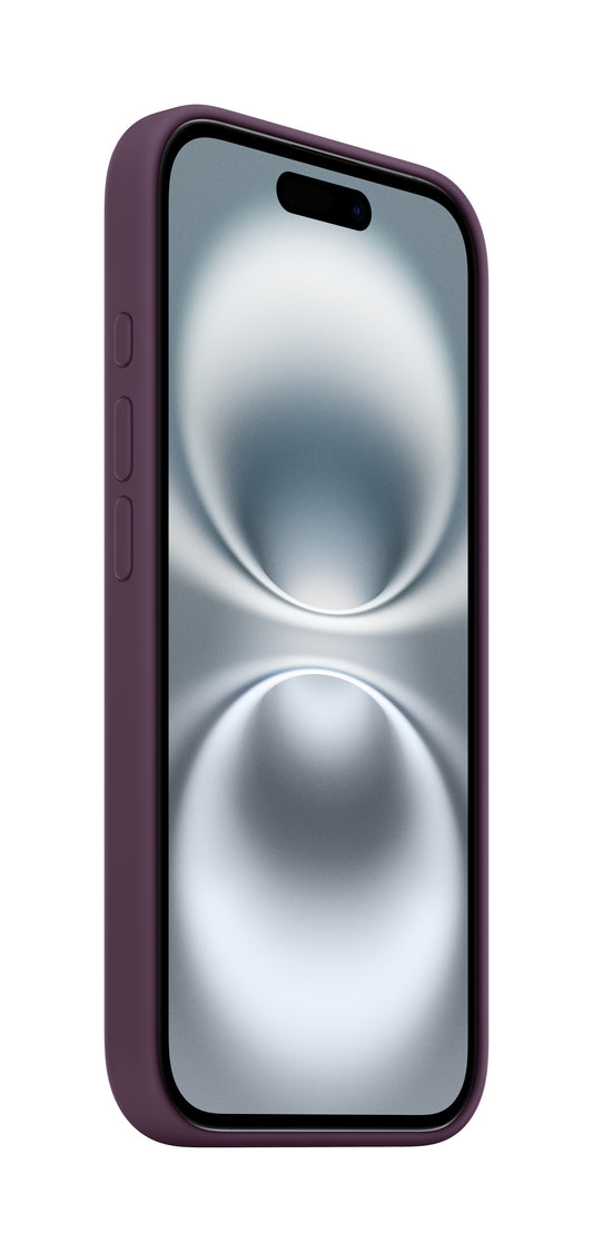 iPhone 16 Silicone Case Plum