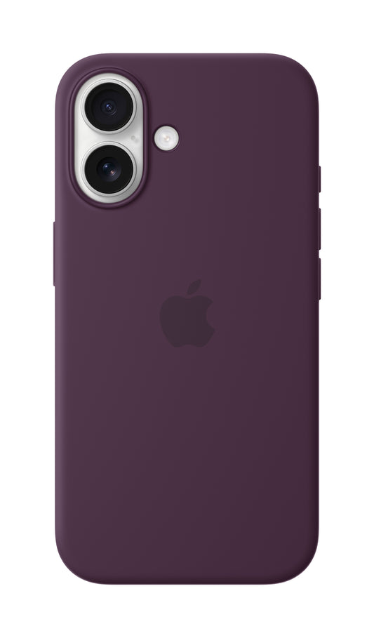 iPhone 16 Silicone Case Plum