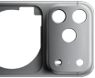 iPhone 17 Pro, eksterior belakang, penutup unibody aluminium tangguh